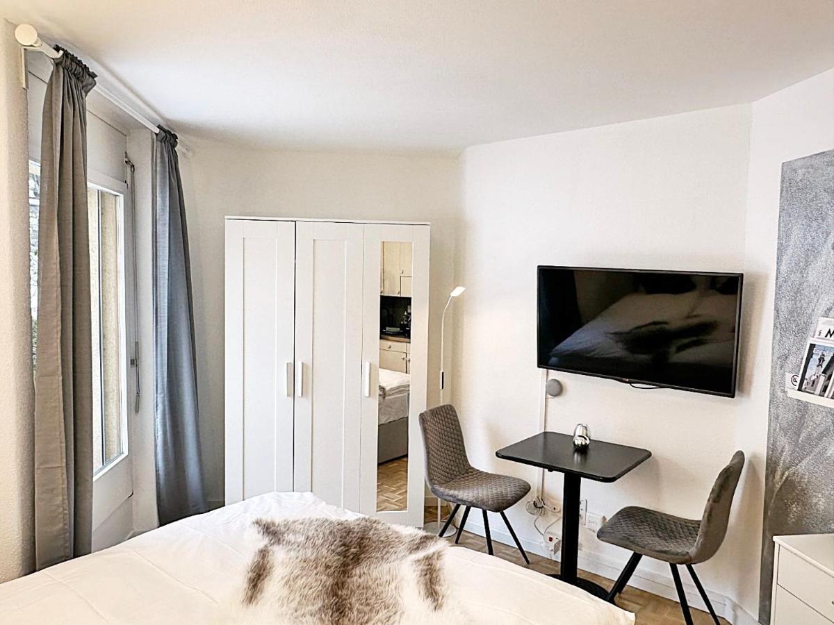 Kleines Juwel, Zentral, Mit Garage Und Pool - Cb102 Leilighet Sankt Moritz Eksteriør bilde