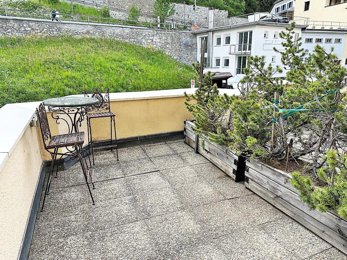 Kleines Juwel, Zentral, Mit Garage Und Pool - Cb102 Leilighet Sankt Moritz Eksteriør bilde